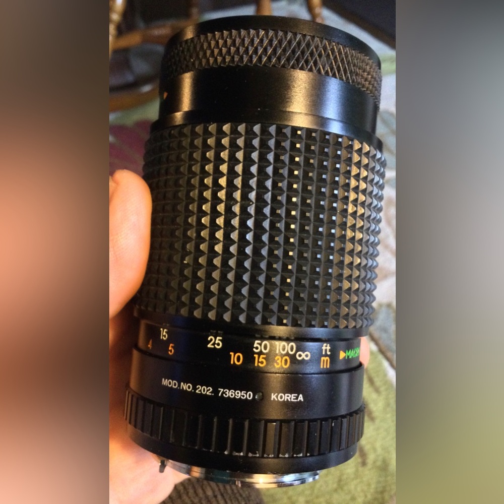 Sears Vintage Camera Lens Auto MC 1:2.8 f=1 35MM 52 Korea 202 736950 CLEAR